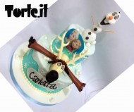 Frozen Friends cake