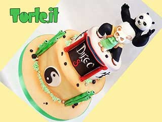 Kung Fu Panda Cake